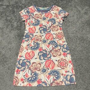 Boden Women's Casual Dress - Red, Blue, Cream Floral